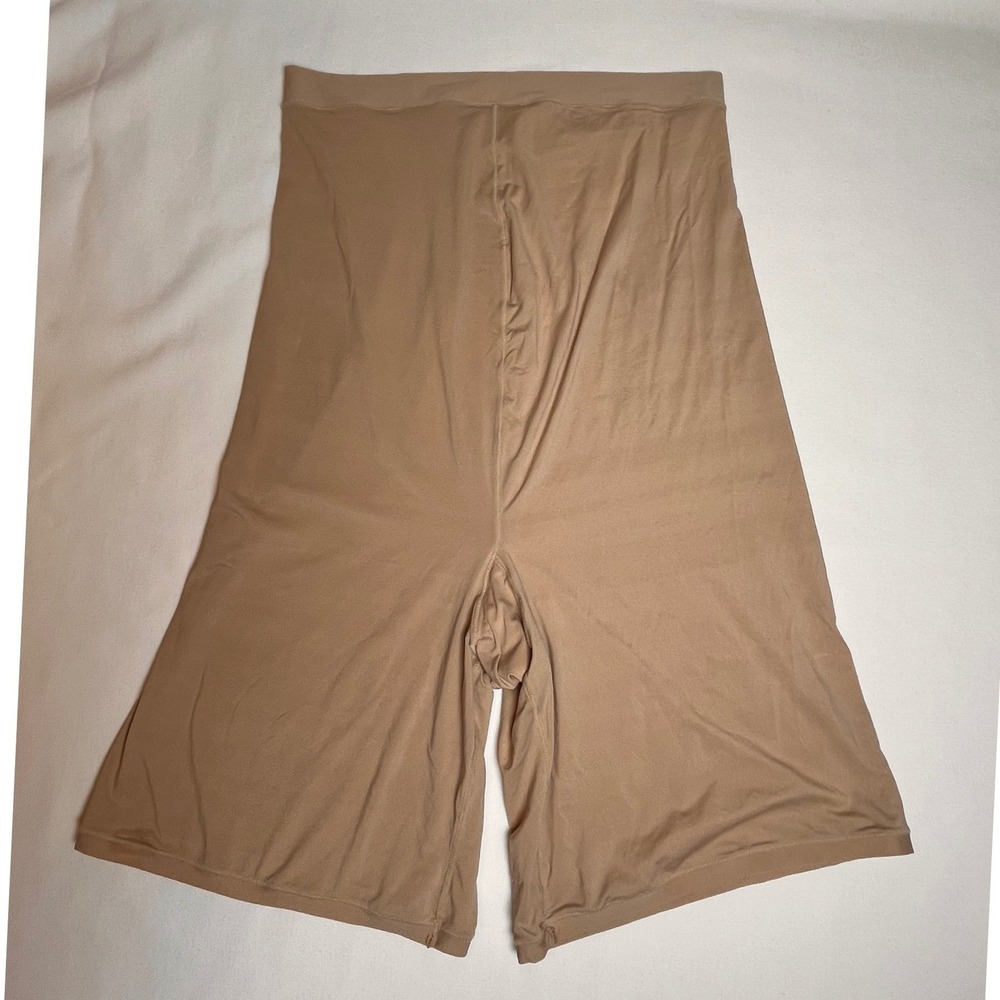 Joyspun Maternity L-XL Nude Slip Shorts Anti-Chafe Smoothing Shorts